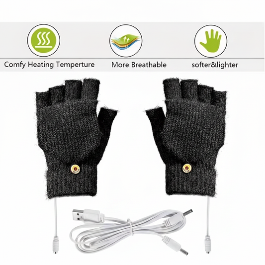 Black fingerless infographic