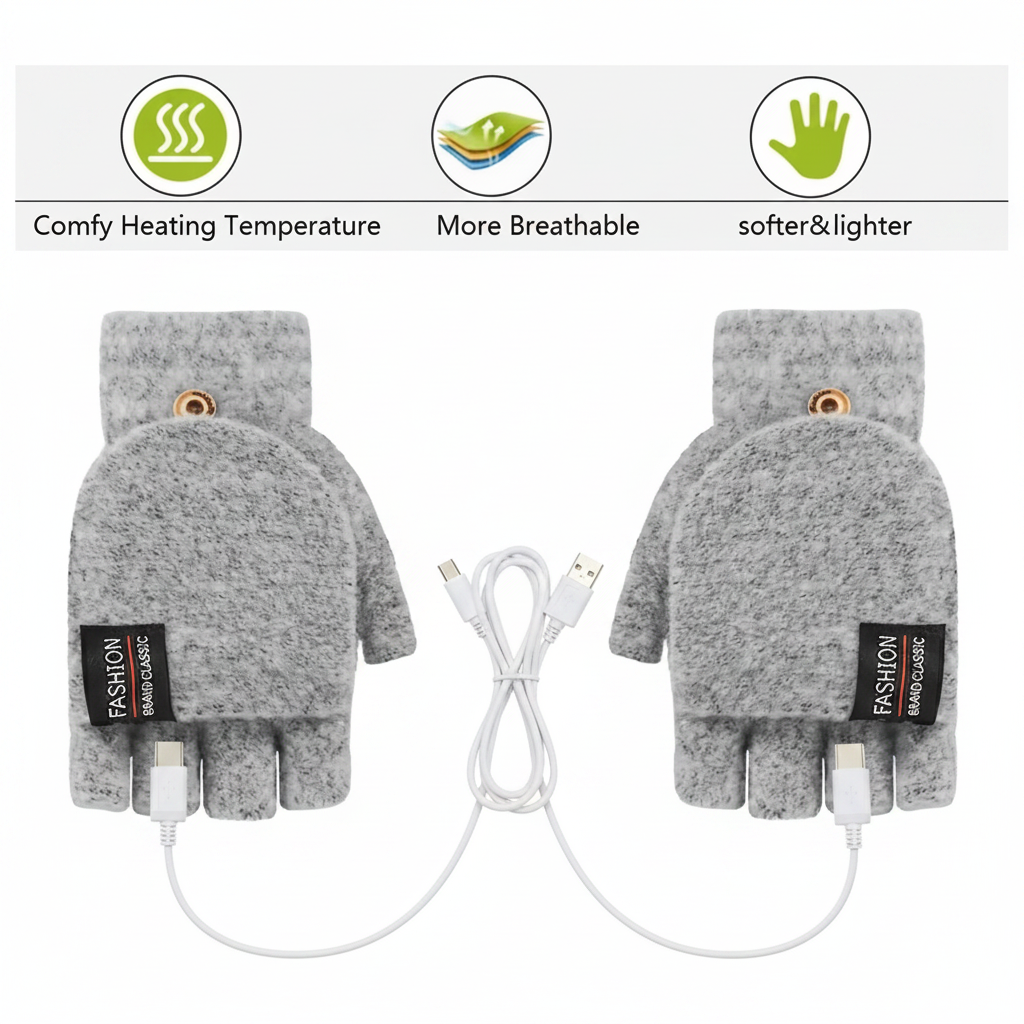 Grey mittens infographic