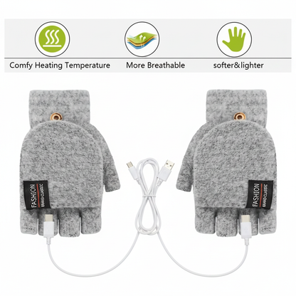 Grey mittens infographic